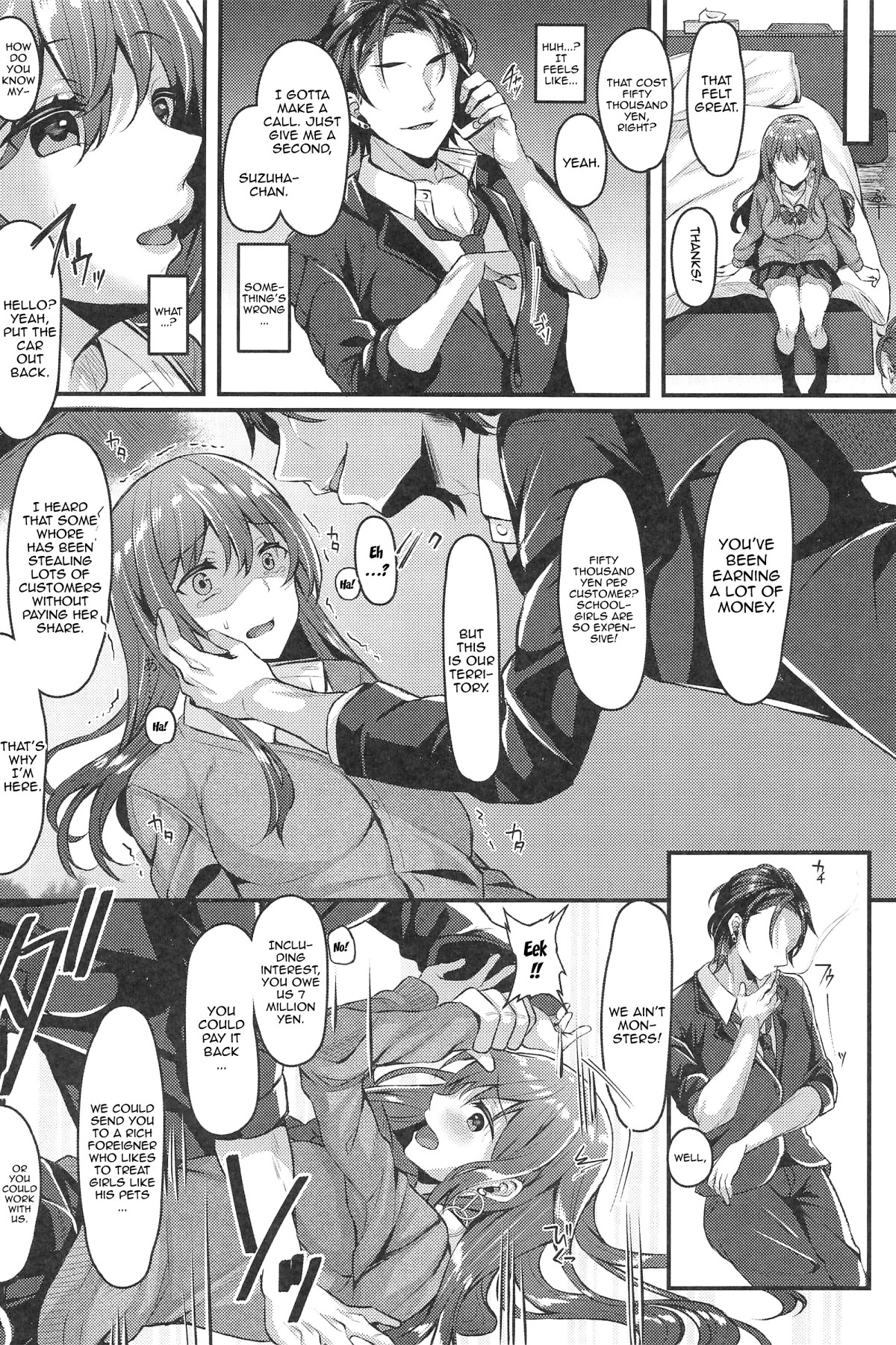 Hentai Manga Comic-Until This Innocent Schoolgirl Ends Up Becoming The No.1 Sex Worker-Read-5